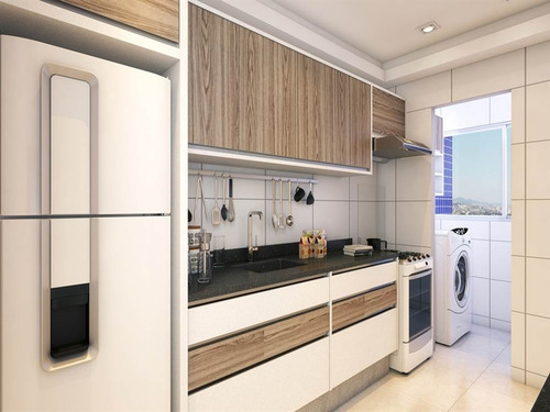 Imagem 2 de 11 de Apartamento, 2 Dorms Com 81.16 M² - Campo Da Aviacao - Praia Grande - Ref.: Gim6023241 - Gim6023241