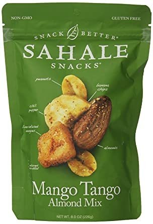 Sahale Snacks Mango Tango Almendra Trail Mix, 8 Onzas