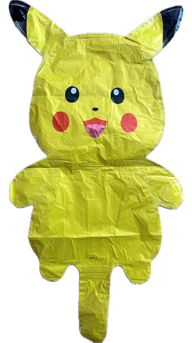 Centros De Mesa  Globo Pikachu Para Cumpleaños (5 Unidades)