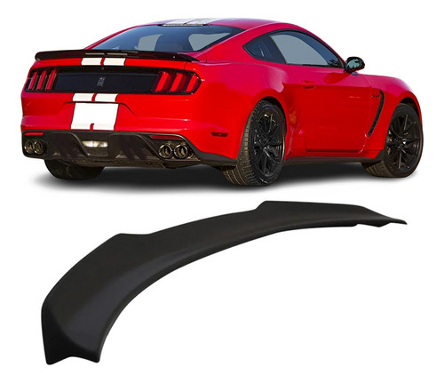 Spoiler Aerofólio Ford Mustang Gt March Black Piano Shelby