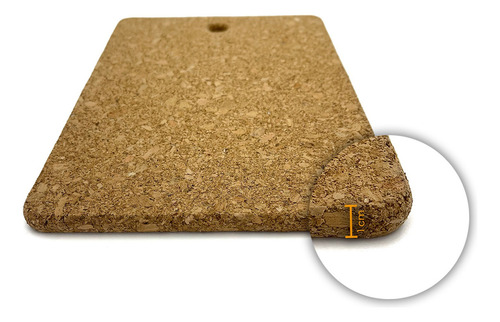 Tablero De Corcho Para Macrame Makrama Color Natural