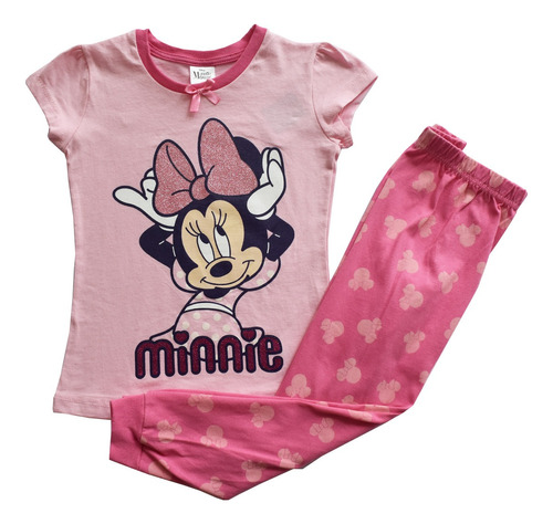 Pijama Oficial De Minnie Para Niñas