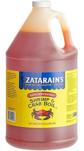 Zatarains Concentrado Cajun Estilo Lousiana 1 Gal.