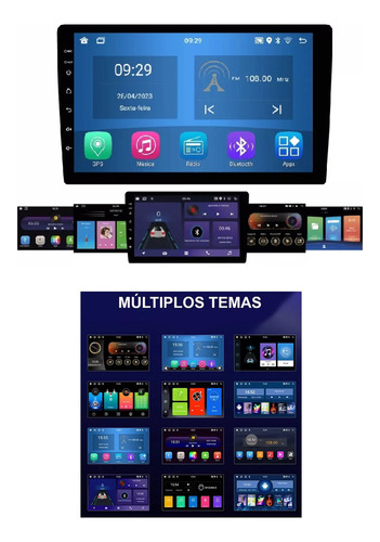 Multimídia Android Volkswagen Virtus 2017-2018 2+32gb 9p