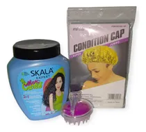 Comprar Kit Skala Mais Cachos + Gorro Termico + Cepillo Masajeador