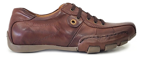 Zapatillas Hombre De Cuero Urbanas Clásicas Livianas