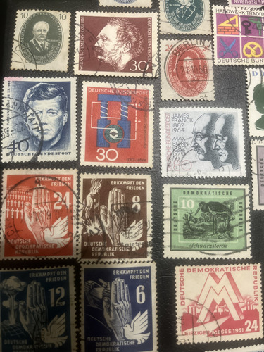 Sello Correo Alemania Democrática 65 Estampillas D Colección (Usado)