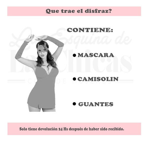 Imagen 7 de 10 de Disfraz Disfraces Dama Mujer Sexy Chica Infernal