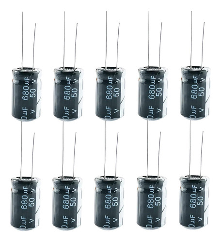 Kit Condensadores Jiadong 680uf 50v, Rendimiento Fiable