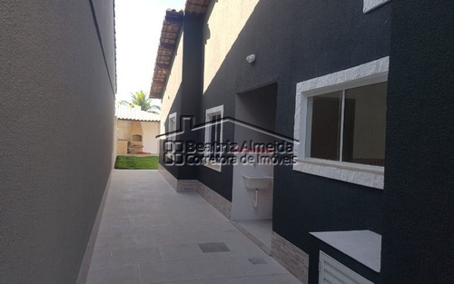 Linda Casa No Barroco De 2 Qts (1 Suite), Sala Com Rebaixamento, Área Gourmet