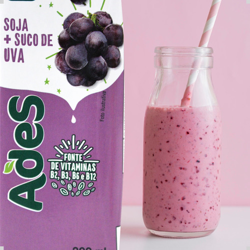 Ades Suco De Fruta Com Soja Sabores 200ml Pack Com 6 Un