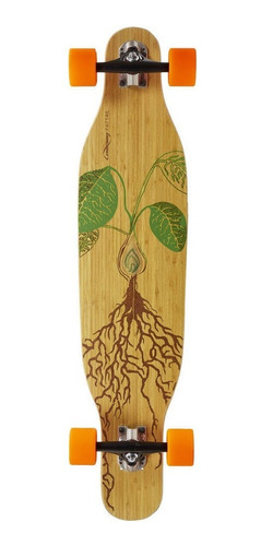 Loaded Fattail Completa Longboard De Bambú