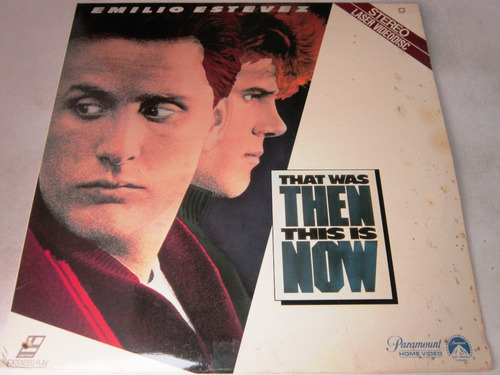 Emilio Stevez - That Was Then This Is Now Laserdisc Ld