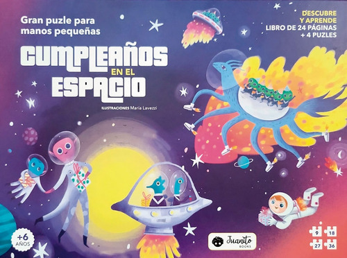 Cumpleaños En El Espacio, de VV. AA.. Editorial Juanito Books, tapa blanda, edición 1 en español, 2023