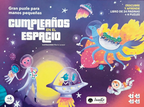 Cumpleaños En El Espacio, De Vv.aa. Editorial Juanito Books, Tapa Blanda, Edición 1 En Español