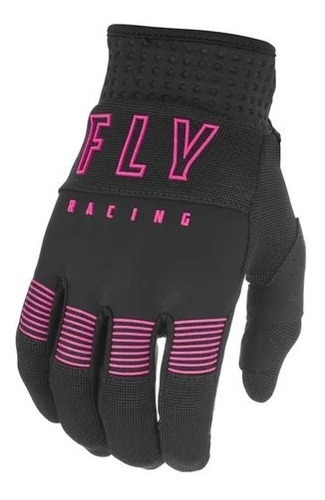 Luva Fly F16 Preto Pink Motocross Trilha Enduro Bmx Tamanho PP