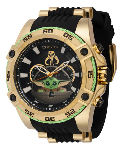 Reloj Para Hombre Invicta Star Wars 41209 Negro