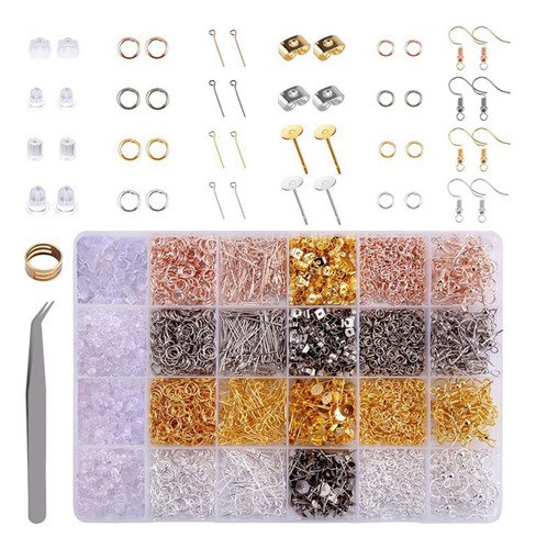 3600x Earring Making Kit Diy Handmade Silicone Earrings