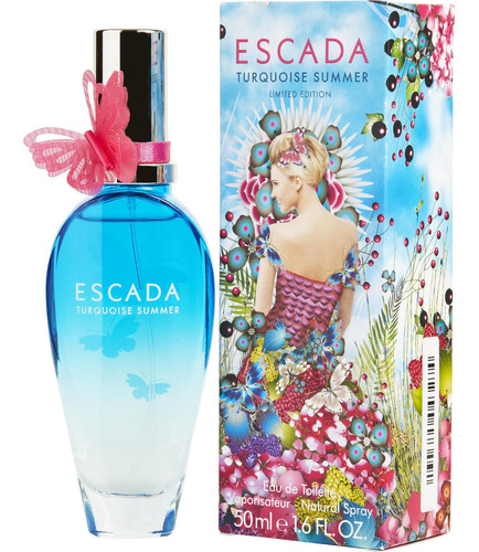 Aerosol Escada Turquesa Summer Edt, 1.6 Oz (edición Limitada