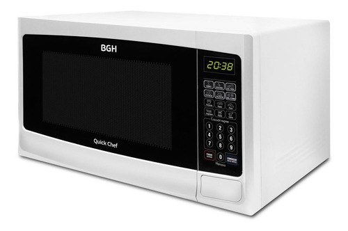 Imagen 4 de 4 de Microondas Grill BGH Quick Chef B228DB9 blanco 28L 220V