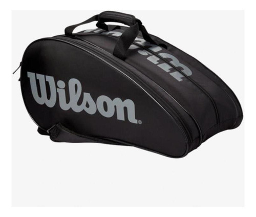 Raqueta Wilson Rak Pak negra y gris