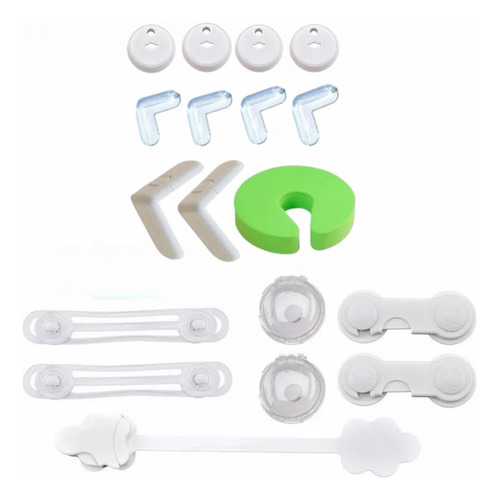 Kit Seguridad Para Bebés X 18 Piezas Úpale