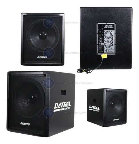 Datrel Caixa Subwoofer 15 Polegadas 400w Rms Ativa