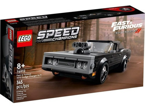 Lego Speed Champions Fast & Furious 1970 Dodge Charger R/t 76912  345 Piezas En Caja