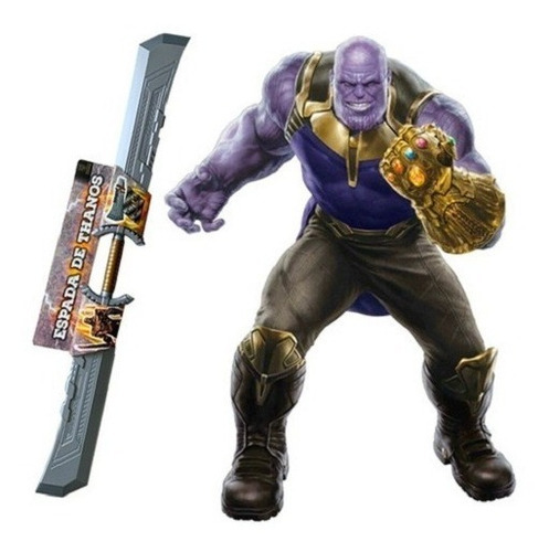 Espada Thanos Doble Filo Arma 1 Metro Avengers End Game Color Gris