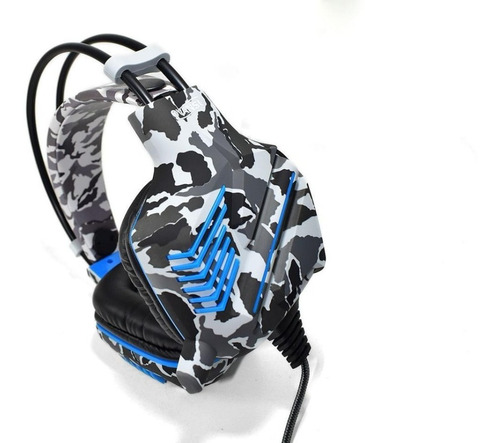 Imagen 7 de 10 de Auricular Gamer Ovansu Osaug580c Camuflado Marron Ps4 Xbox