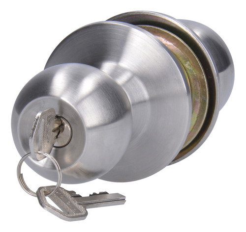 Pomo Cilíndrico Bola Entrada, Acero Inox Prolok