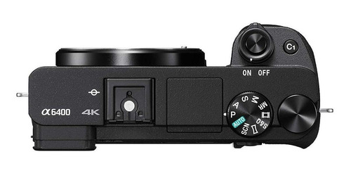 Imagen 3 de 4 de Sony Kit Alpha 6400 + lente SELP1650 ILCE-6400L sin espejo color negro