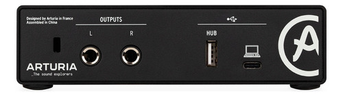 Arturia Interfaz De Audio Minifuse 1 De 1 Canal Negra Negro
