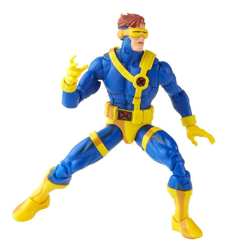 Boneco animado de Cyclops Hasbro da Marvel Legends X-men