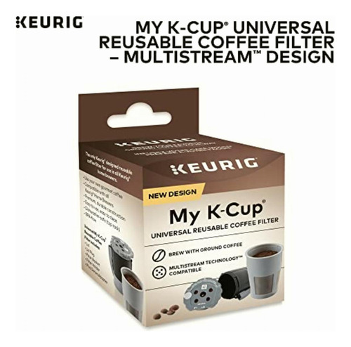 Keurig My K-cup Filtro Reutilizable Universal Multistream