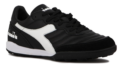 Diadora Futbol  Italy Tf Men - Negro-blanco