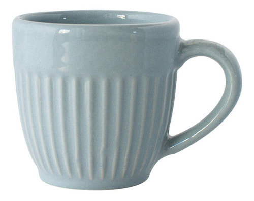 Taza Vintage Pocillo Ceramica Esmaltada 200 Ml X6