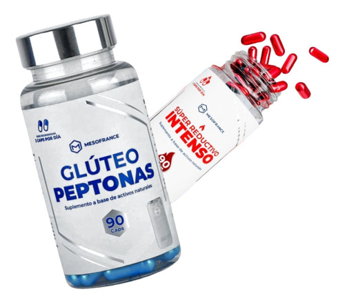 Glúteo Peptonas + Reductivo Intenso Mesofrance Kit Cápsulas