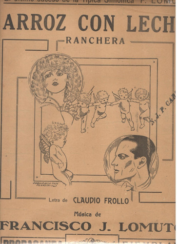  Partitura Ranchera Arroz Con Leche Por Francisco J. Lomuto