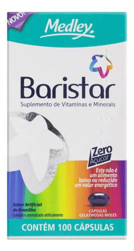 Baristar Com 100 Capsulas Sabor Baunilha Suplemento Baunilha