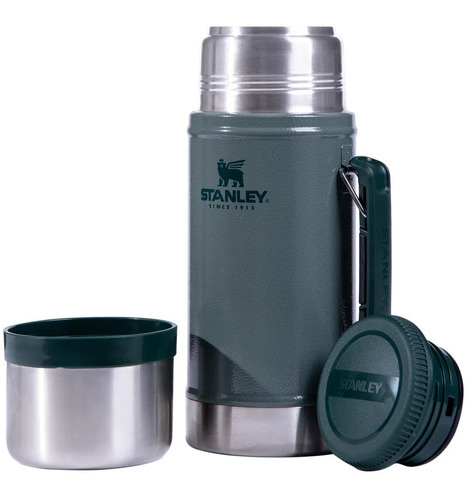 Termo Clasico Stanley Original Para Alimentos De 1 Lt Verde