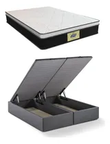 Comprar Box Baul Queen + Colchon Summer Espma Ortopedico 1,60x2mts 
