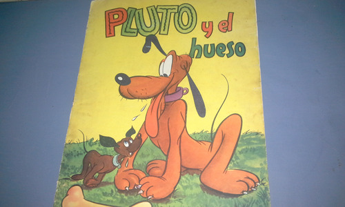 Libro Disney Pluto Y El Hueso Antiguo Infantil Hachette 1961