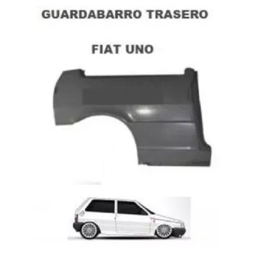 Guardabarro Trasero Fiat Uno 3 Puertas 90 92 96 02 04 Der