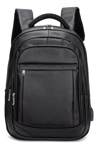 Mochila Executiva De Pu C/ 4 Bolsos