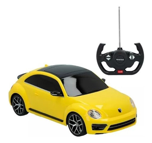 Volkswagen The Beetle Auto Radio Control 1/24 Color Amarillo