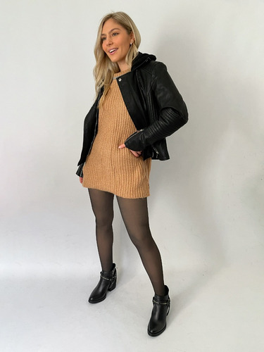 Sweater Mujer Pullover Alto Invierno