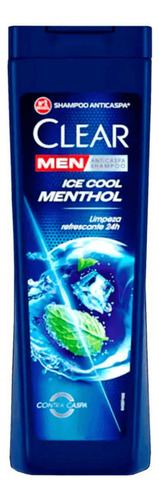 Shampoo Anticaspa Clear Men Ice Cool Menthol 200ml