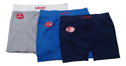 Baby Creysi Mod. 2650 Boxer Microfibra 3 Piezas