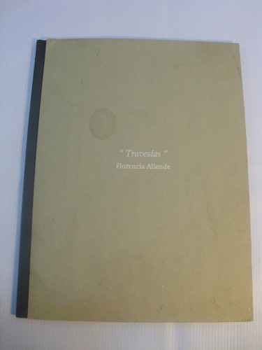 Travesias. Florencia Allende. Catalogo Arte 2005